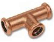 SANHA Lisovací T-kus ZW x ZW x ZW 28 x 15 x 28 mm (16130281528)