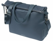 BASIL MANHATTAN TAŠKA NA BICYCLE LAPTOP PRO DOJÍŽDĚNÍ NA KOLO, ZAVĚŠENÍ, 12L, Vodotěsná, Navy (NOVINKA 2025)