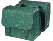 BASIL FLAIR DVOJITÁ TAŠKA NA KOLO, ZAVĚŠOVACÍ, 35L, Vodotěsná, Zelená (NOVINKA 2025)