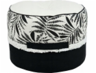 Bavlněný puf ZIANA, O 40 cm