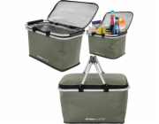 Enero Skládací termo košík 24L zelený