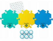 Flic FluentPet - Connect Get Started Extension Kit - sada 6 tlačítek s pěnovými podložkami a samolepkami pro komunikaci se psem/kočkou pro systém Connect