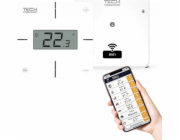 Tech Bezdrátový pokojový termostat T2 X WiFi s výkonným modulem, povrchová montáž