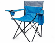 Genway KEMPOVÁ ŽIDLE PLATINET ČALOUNĚNÁ 55x55x44/90 CM MODRÁ [46136]