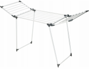 Kovový sušák na prádlo, výsuvný, 110 cm