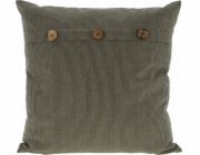 Home Styling Collection Dekorativní polštář s velkými knoflíky, 45 x 45 cm