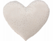 Home Styling Collection Dekorativní sametový polštář s metalickým vzorem