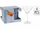 Krosno Sklenice na martini, 260 ml, 4 ks.
