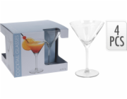 Krosno Sklenice na martini, 260 ml, 4 ks.