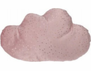 Home Styling Collection Dekorativní sametový polštář s metalickým vzorem