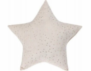 Home Styling Collection Dekorativní sametový polštář s metalickým vzorem