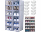 Transparentní organizér krabice na boty 10 ks