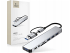 Baseus Adaptér Hub Tech-Protect HB06 9v1 Type-C + USB 2.0...
