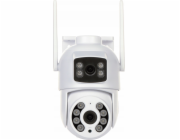 DUÁLNÍ IP KAMERA VENKOVNÍ OTOČNÁ OTOČNÁ APTI-W21SD3-TUYA Tuya Smart Wi-Fi, - 1080p: 3,6 mm
