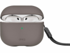 Uniq Lyden DS - Pouzdro z umělé kůže pro AirPods 4 šedé -...