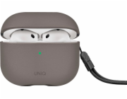 Uniq Lyden DS - Pouzdro z umělé kůže pro AirPods 4 šedé - Bezpečnost zaručena. Jednoduché splátky. Doprava zdarma od 170 PLN.