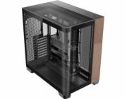 Antec C8 Curve Wood, Full Tower, PC, Černá, Průhledná, Dřevo, ATX, ITX, Sklo, Plast, Ocel, Dřevo, 17,5 cm