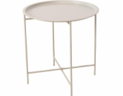 Kovový odkládací stolek ROCKO, O 46 cm