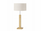 Boltze Stolní lampa s bambusovou základnou BENITO, 57 cm