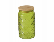 Boltze IMOLA Sklenice s bambusovým víkem, 1000 ml