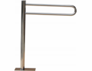 NoName UUWCW-6S INOX / S KŘUPAVÝM ZÁKLADEM / VOLNĚ STOJÍCÍ PEVNÝ DRŽÁK WC PUMpy INOX FI25