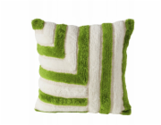 Bavlněný dekorační polštář s geometrickým vzorem ELino, 50 x 30 cm