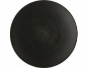 Revol EQUINOXE plochý talíř 28 cm černý