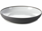 Talíř Revol SOLID 23,5 cm, bílá a černá