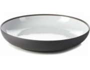 Talíř Revol SOLID 23,5 cm, bílá a černá