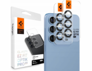 Spigen Ochranné sklíčko OPTIK PRO GLAS.TR „EZ FIT“ HD pro fotoaparát, 2 ks, pro Galaxy S25+ Plus, černé