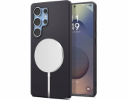 Spigen Silikonový kryt Fit Mag MagSafe pro Galaxy S25 Ultra, černý