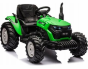 Lean Cars Bateriový traktor HC-306 zelený 24V