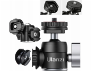 Ulanzi 3D kulová hlava se závitem 1/4'' a 2x ISO patka pro kameru / / U-60