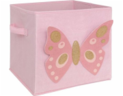 Atmosphera Krabička na hračky STAY Motýl, 29 x 29 cm