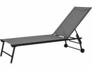 ZAHRADNÍ LEKÁRKA 185X57X31CM ŠEDÁ