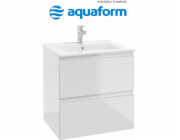 Cersanit AQ.401-1106011 / AQUAFORM / OTTIMA / ZÁVĚSNÁ SKŘÍŇKA POD UMYVADLO 60X60X45 DSM BÍLÝ LESKLÝ /