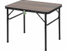 Enero SKLÁDACÍ KEMPINGOVÝ STŮL 75X55X25-59CM DŘEVĚNÝ