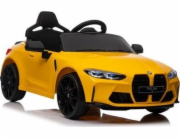 LeanToys Bateriové auto BMW M4 žluté