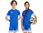 Adidas Dětské tričko Squadra 25 modré JJ0054 164cm