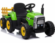Lean Sport Bateriový traktor s přívěsem XMX611 zelený