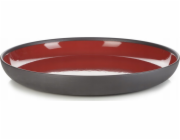 Pevný červený talíř 27 cm