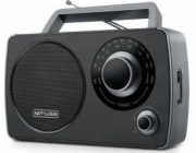 Muse Múza | Přenosné rádio | M-075 R | AUX vstup