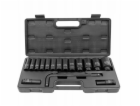 Sada hlubokých narážecích nástavců 1/2 15+1 ks. (6stranný...