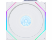 Lian Li UNI FAN TL Wireless LCD 120 ventilátor s obrácenými lopatkami, bílý (12RTLLCD1W1W)
