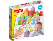 Quercetti MĚKKÉ BLOKY PRO MAMINKY S CHRAŠTIČKOU 18 DÍLŮ