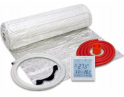 Thermoval Sada topné rohože, jednostranně napájená WT 2010 AL, 150 W/m2, 10,0 m2, WiFi ovladač TVT 31