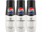 Sodastream 3 x Pepsi Zero cukrový sirup 440 ml