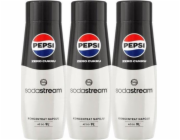 Sodastream 3 x Pepsi Zero cukrový sirup 440 ml