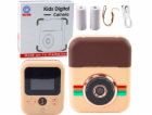 Digitální fotoaparát pro děti s okamžitou tiskárnou Hnědá...