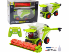 LeanToys Sklízecí mlátička s řezačkou na obilí 2v1 s dálk...